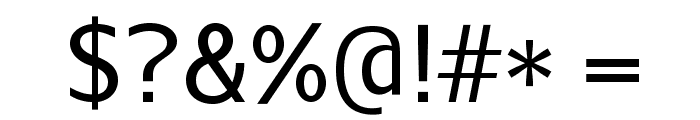 AurulentSans-Regular Font OTHER CHARS