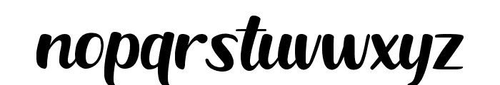 Austhin Font LOWERCASE
