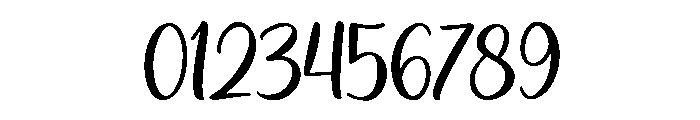 Austral Script Font OTHER CHARS