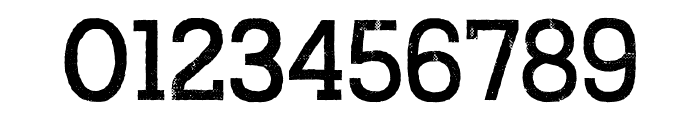 AustralSlabRust-Regular Font OTHER CHARS