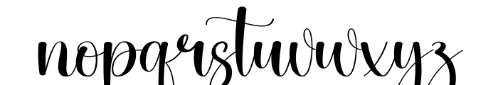 Australian Font LOWERCASE
