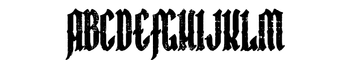 Austrian Castle Font UPPERCASE