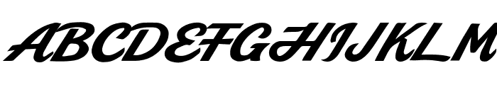 Authentic Declaration Font UPPERCASE