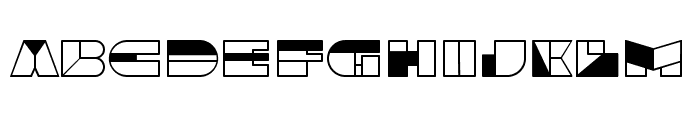 Authentic Force Regular Font UPPERCASE