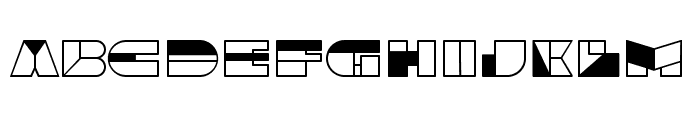 Authentic Force Regular Font LOWERCASE