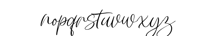 Authentyca FREE Font LOWERCASE