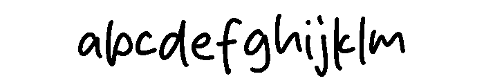 Author Handwriting FONT
