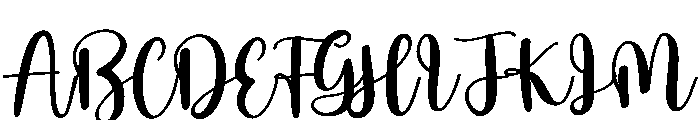 Author1 Font UPPERCASE