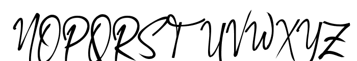 Authorized_Signature Font UPPERCASE
