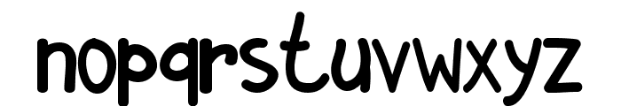 Autisem For Personal Use Reg Font LOWERCASE