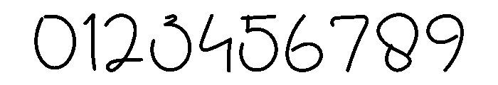 Autism Font OTHER CHARS
