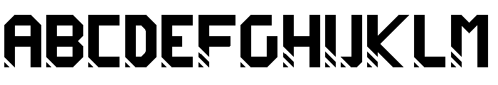 Auto Waves! Regular Font UPPERCASE