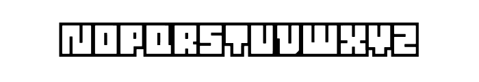 AutoSquare Font LOWERCASE