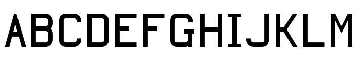 Autobabahn Font LOWERCASE