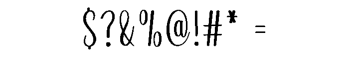 Autographer Font OTHER CHARS
