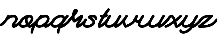 Autopilot Font LOWERCASE