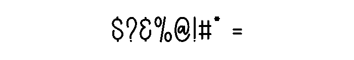 Autumn Harvest Font OTHER CHARS