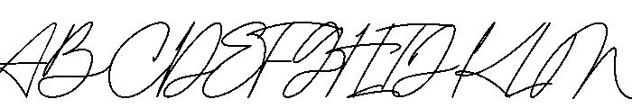 Autumn Leaf Font UPPERCASE