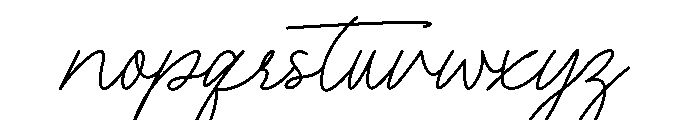 Autumn Leaf Font LOWERCASE