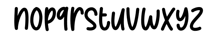 Autumn Leaves Font LOWERCASE