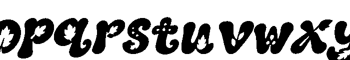 Autumn Reverie Italic Demo Italic Font LOWERCASE