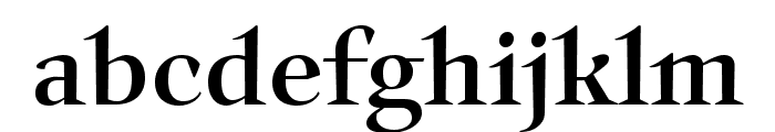 Auxerre 55 Regular reduced Font LOWERCASE