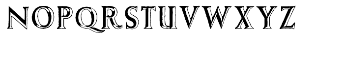 Augustus Regular Font UPPERCASE