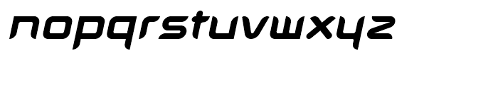 Aura Oblique Font LOWERCASE