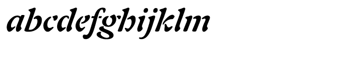 Auriol Bold Italic Font LOWERCASE
