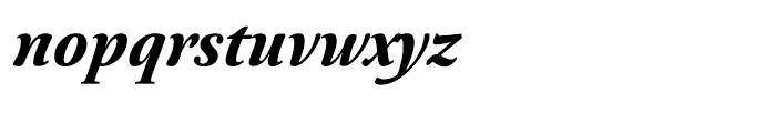 Australis Pro Bold Italic Font LOWERCASE