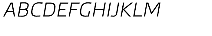 Autobahn Regular Italic Font UPPERCASE