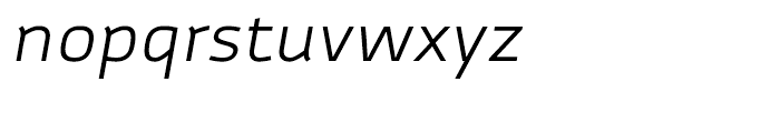 Autobahn Regular Italic Font LOWERCASE