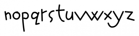 AuktyonZ Regular Font LOWERCASE