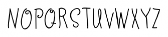 Austie Bost Lifted Up Regular Font UPPERCASE