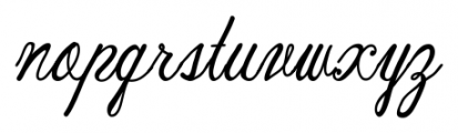 Austie Bost Rest of Our Lives Regular Font LOWERCASE