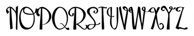 Austie Bost Take a Chance Regular Font UPPERCASE