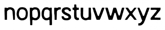 Austral Sans Blur Regular Font LOWERCASE