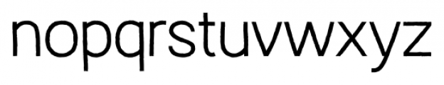 Austral Sans Rough Light Font LOWERCASE