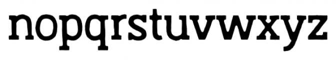 Austral Slab Blur Regular Font LOWERCASE