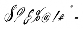 Austtria Letter Font OTHER CHARS