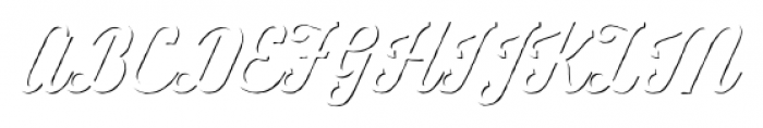Authentica Rough Shadow Font UPPERCASE