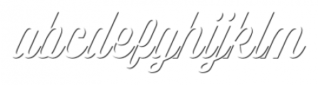 Authentica Shadow Font LOWERCASE