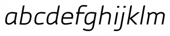 Autobahn Pro Regular Italic Font LOWERCASE