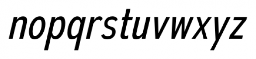 Autoradiographic Book Italic Font LOWERCASE