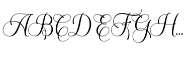 Aubgane Font UPPERCASE