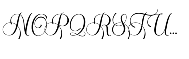 Aubgane Font UPPERCASE