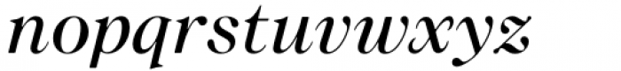 Audacious Display Italic Font LOWERCASE