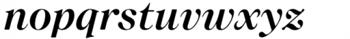 Audacious Display Medium Italic Font LOWERCASE