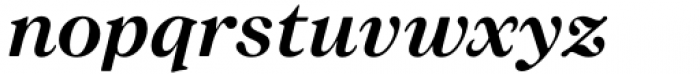 Audacious Medium Italic Font LOWERCASE