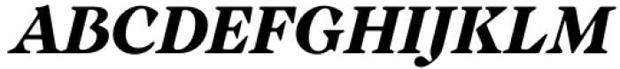Audacious Semi Bold Italic Font UPPERCASE